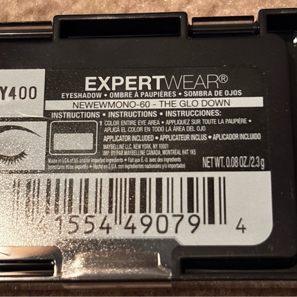 Maybelline New York Expert Wear Eyeshadow, The Glo Down, 60S ~ 0.08 oz. New - Picture 7 of 12